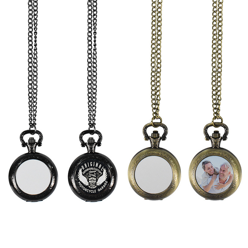 Jewelry Watches Men - Винтажные металлические карманные часы-кулон, классическое ожерелье-часы,