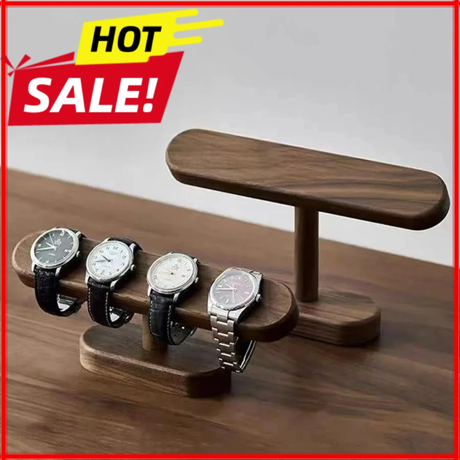 Jewelry And Watches Store - Креативная подставка-витрина из массива орехового дерева