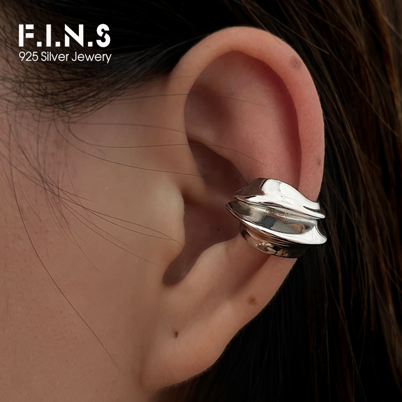 Ear Cuff No Piercing - F.I.N.S 1 шт. преувеличенные широкие геометрические