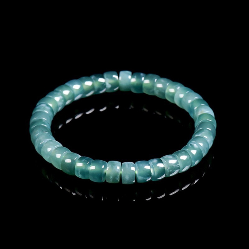 Jewelry & Watches Ltd - Натуральный жадеит класса А, голубой, в