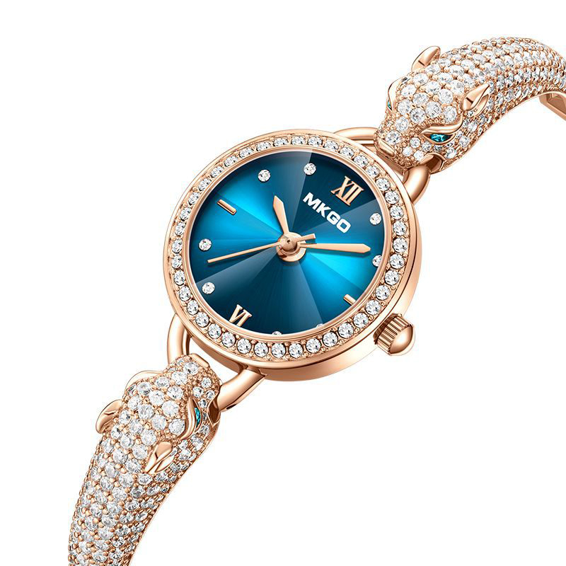 Jewelry Watches For Ladies - Женские часы с леопардовым принтом, водонепроницаемые,