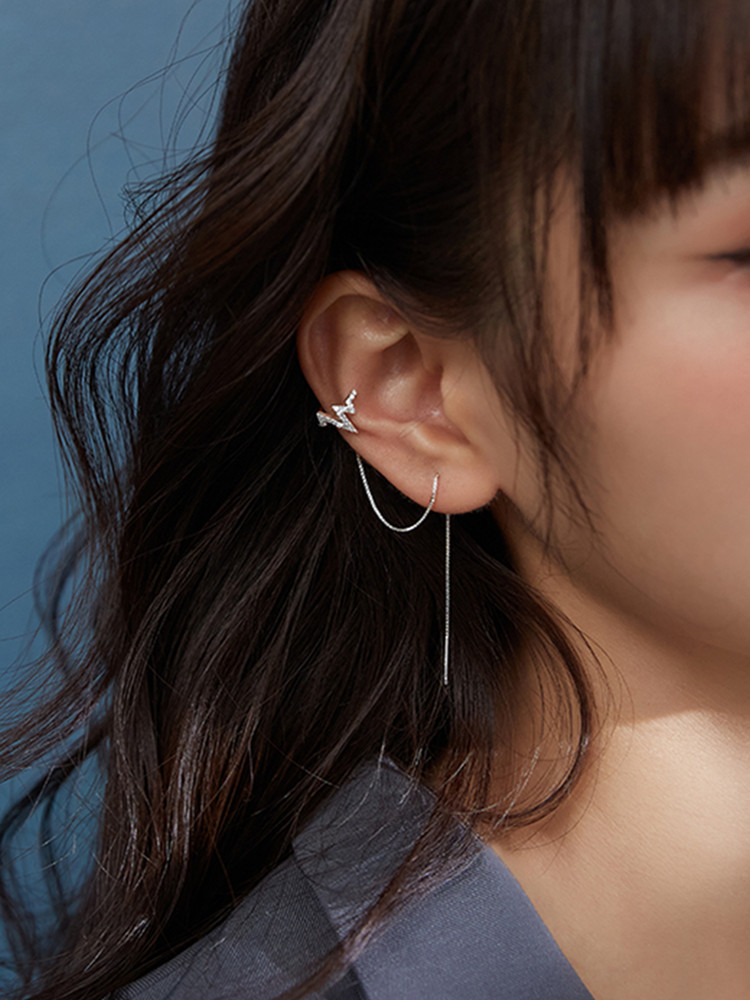 Настоящие серьги-клипсы из сте – обзор и цена Ear Cuff No Piercing