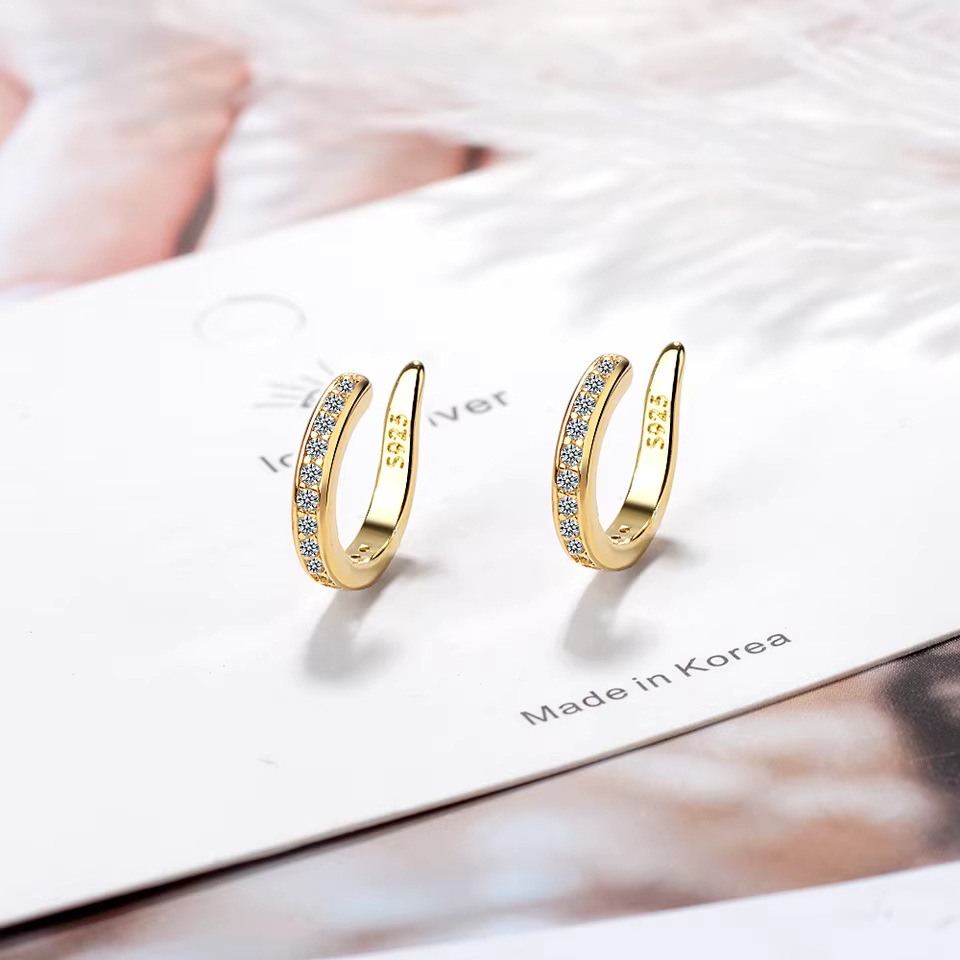 Серьги-клипсы из стерлингового – обзор и цена Ear Cuff No Piercing