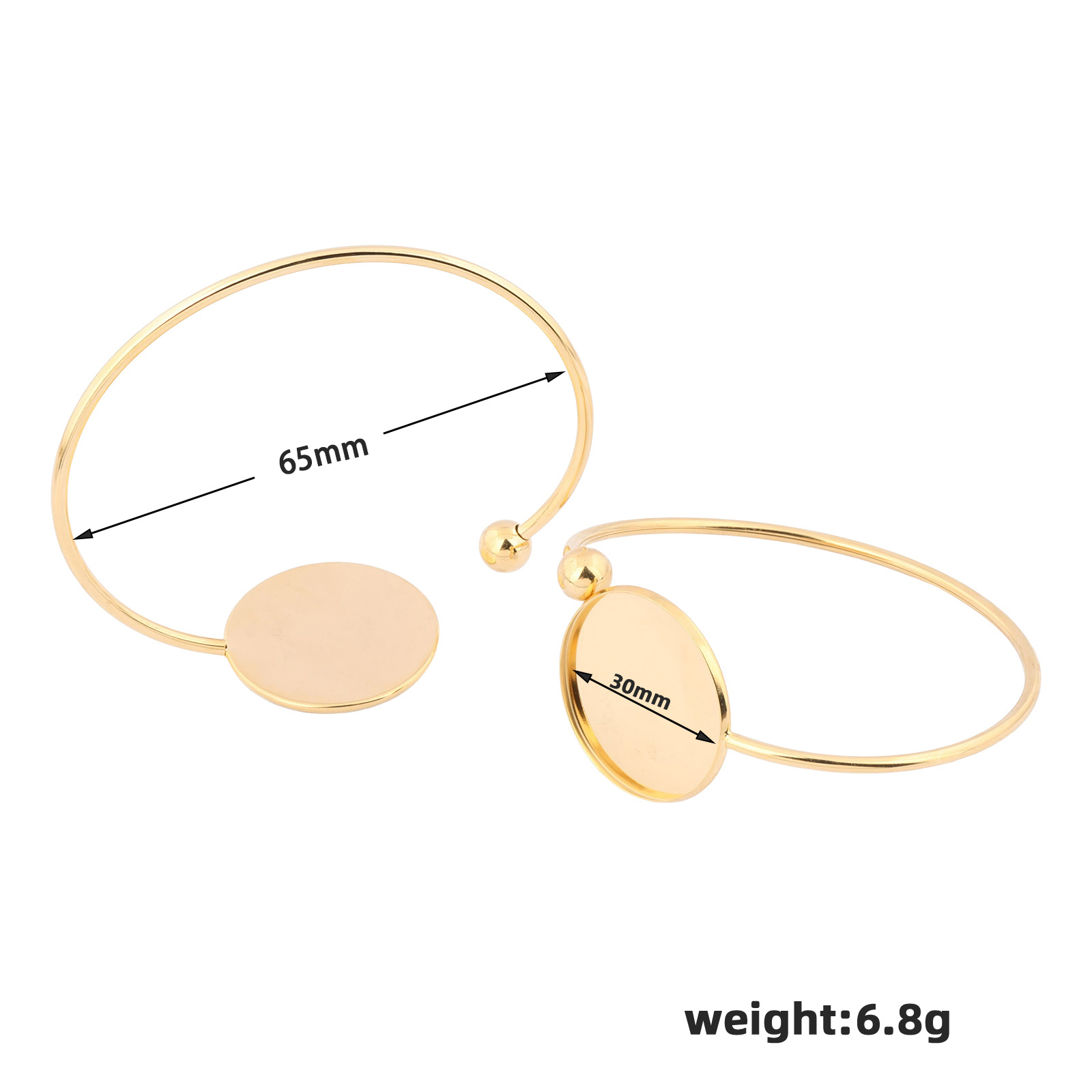 2 шт. основы для браслетов-каф – обзор и цена Cuff Bangle Bracelet