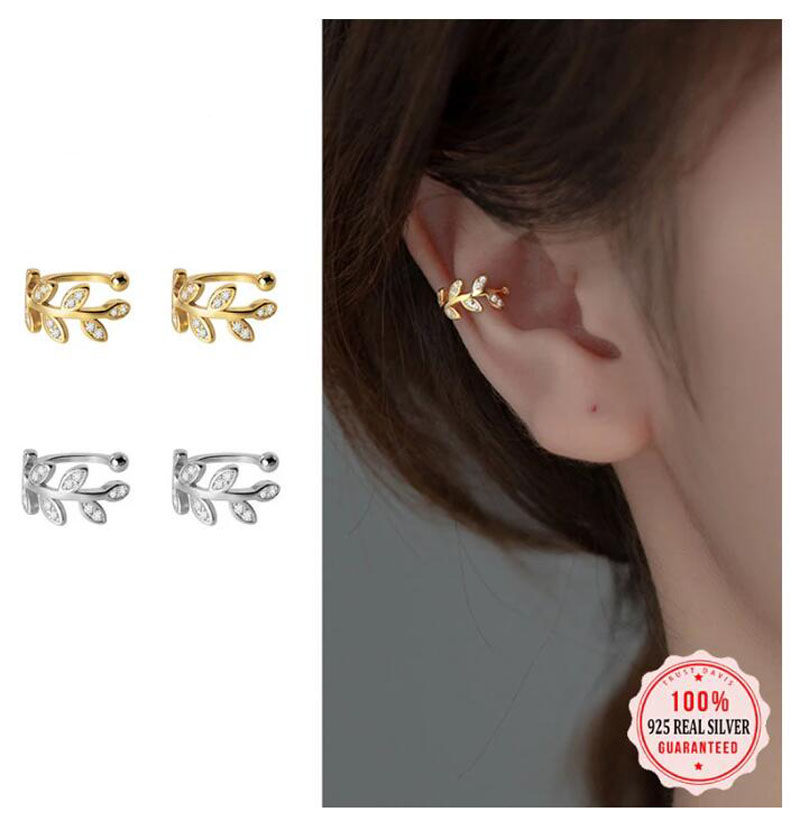 Серьги-манжеты из стерлинговог – обзор и цена Ear Cuff No Piercing