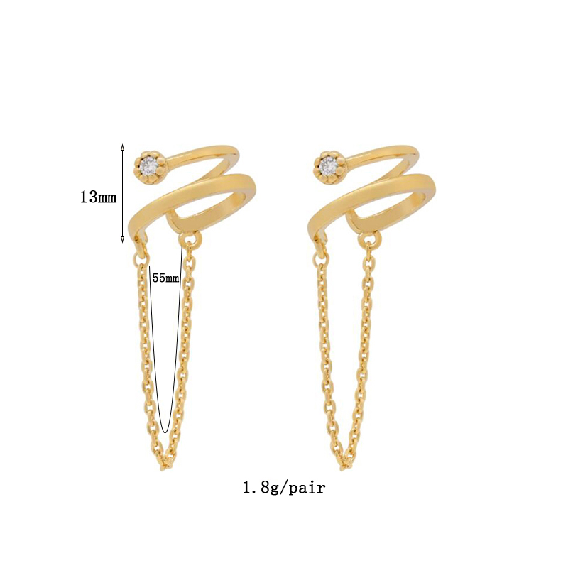 KEYOUNUO позолоченные серебрян – обзор и цена Ear Cuff No Piercing