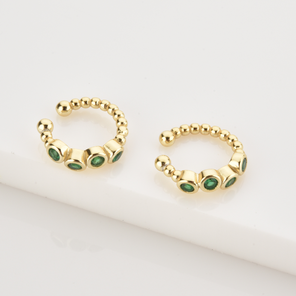 Серьги-каффы женские из серебр – обзор и цена Ear Cuff No Piercing