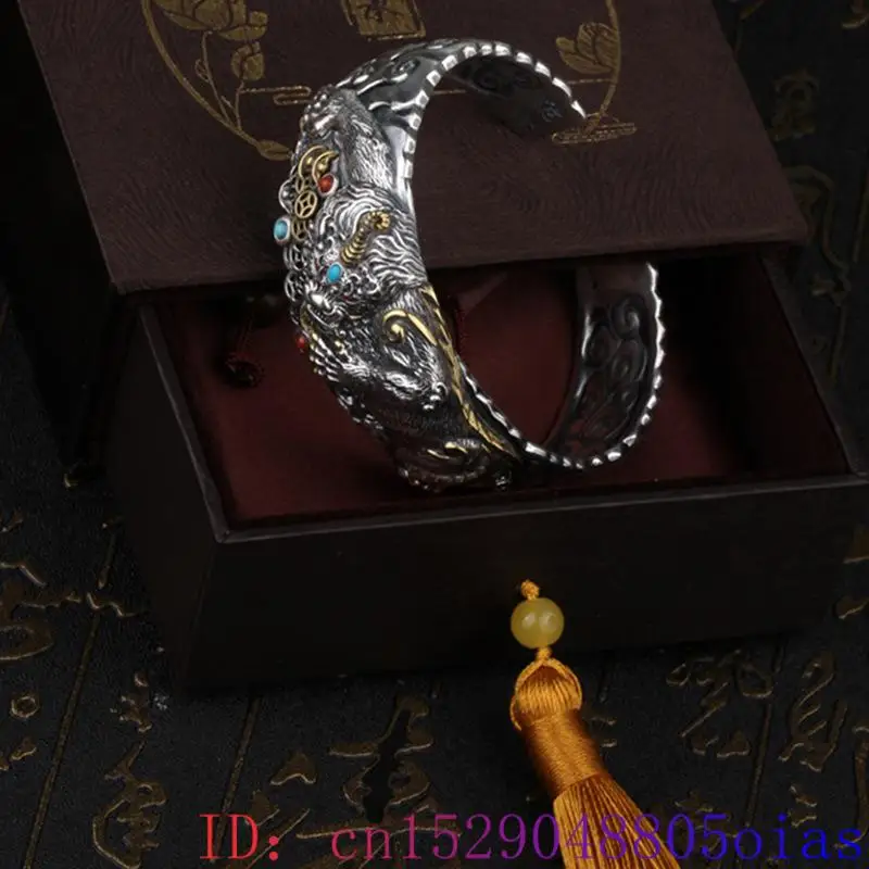 Lucky Pixiu Тигровый браслет Н – обзор и цена Cuff Bangle Bracelet