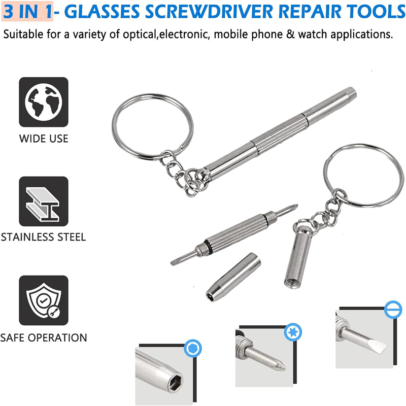 Мини-отвертки для ручных очков – обзор и цена Watch Repair Tool Kit