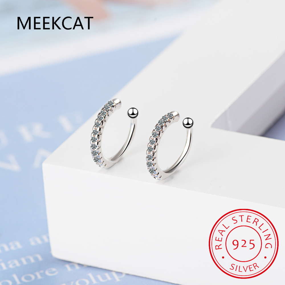 Настоящие серьги-клипсы из сте – обзор и цена Ear Cuff No Piercing