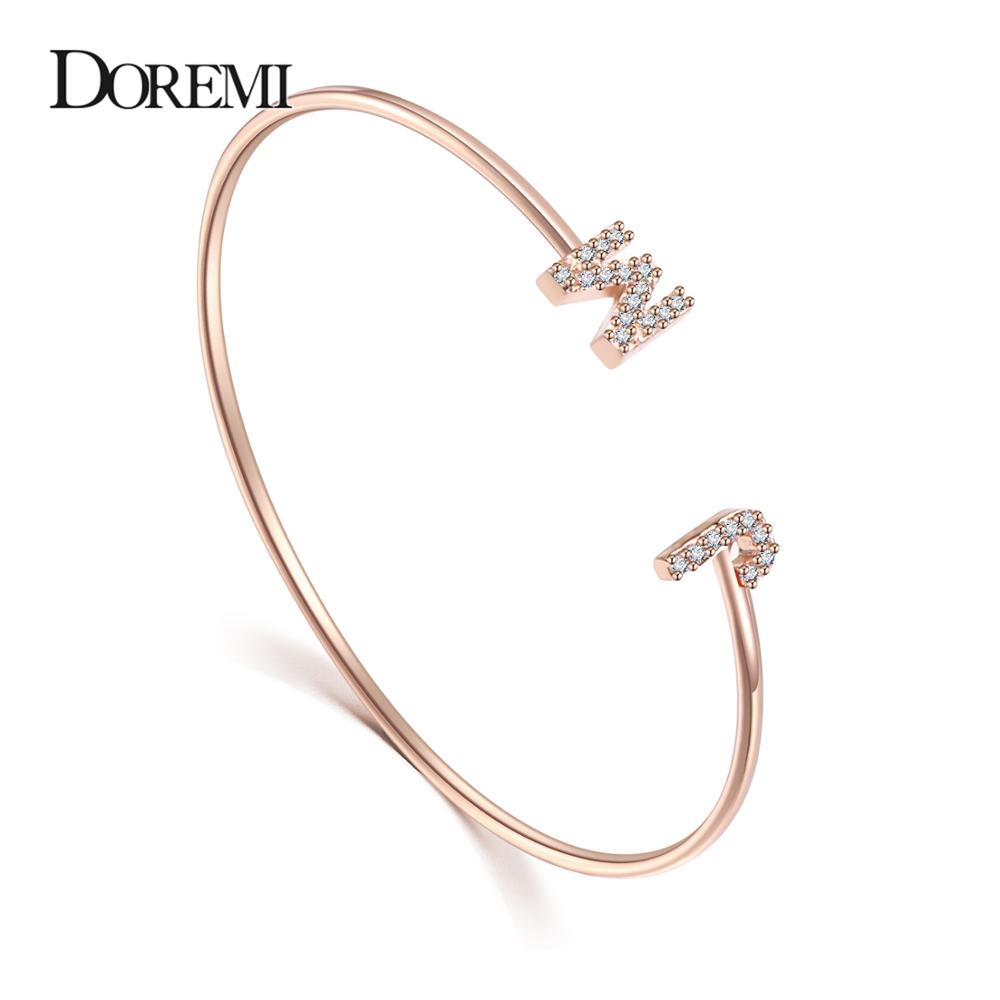 Браслет с буквами DOREMI на за – обзор и цена Cuff Bangle Bracelet